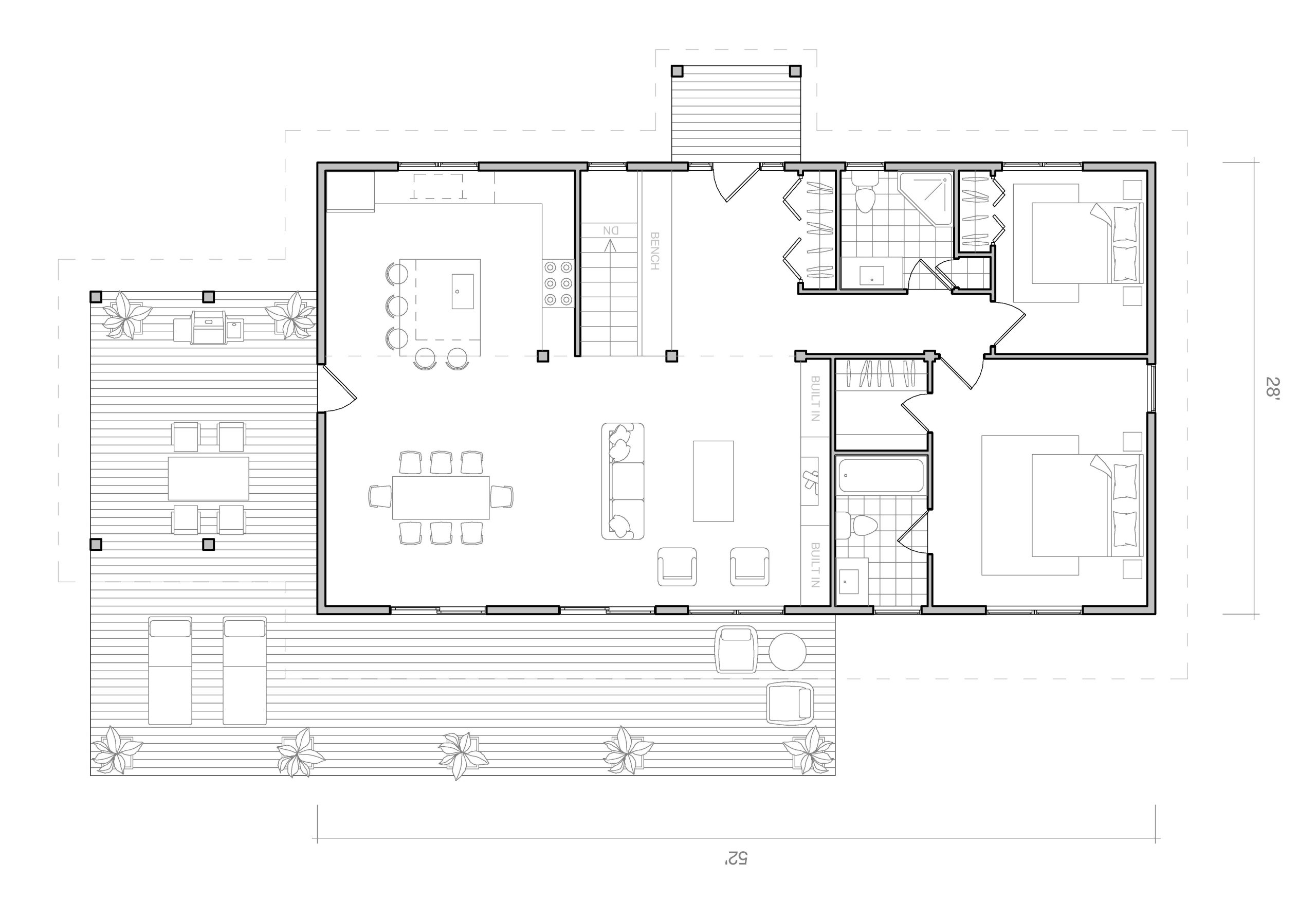 Gneiss Vista 52 x 28 (2 Bed)